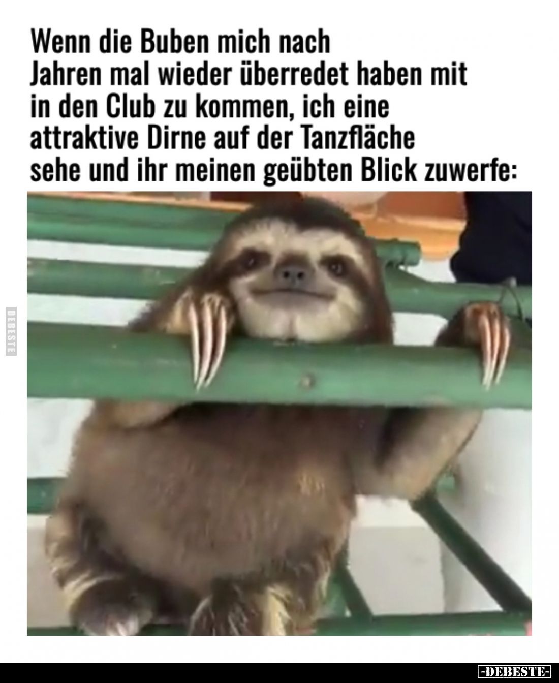 Wenn die Buben mich nach Jahren mal wieder überredet haben mit in den Club zu kommen, ich eine attraktive Dirne auf der Tanzf...