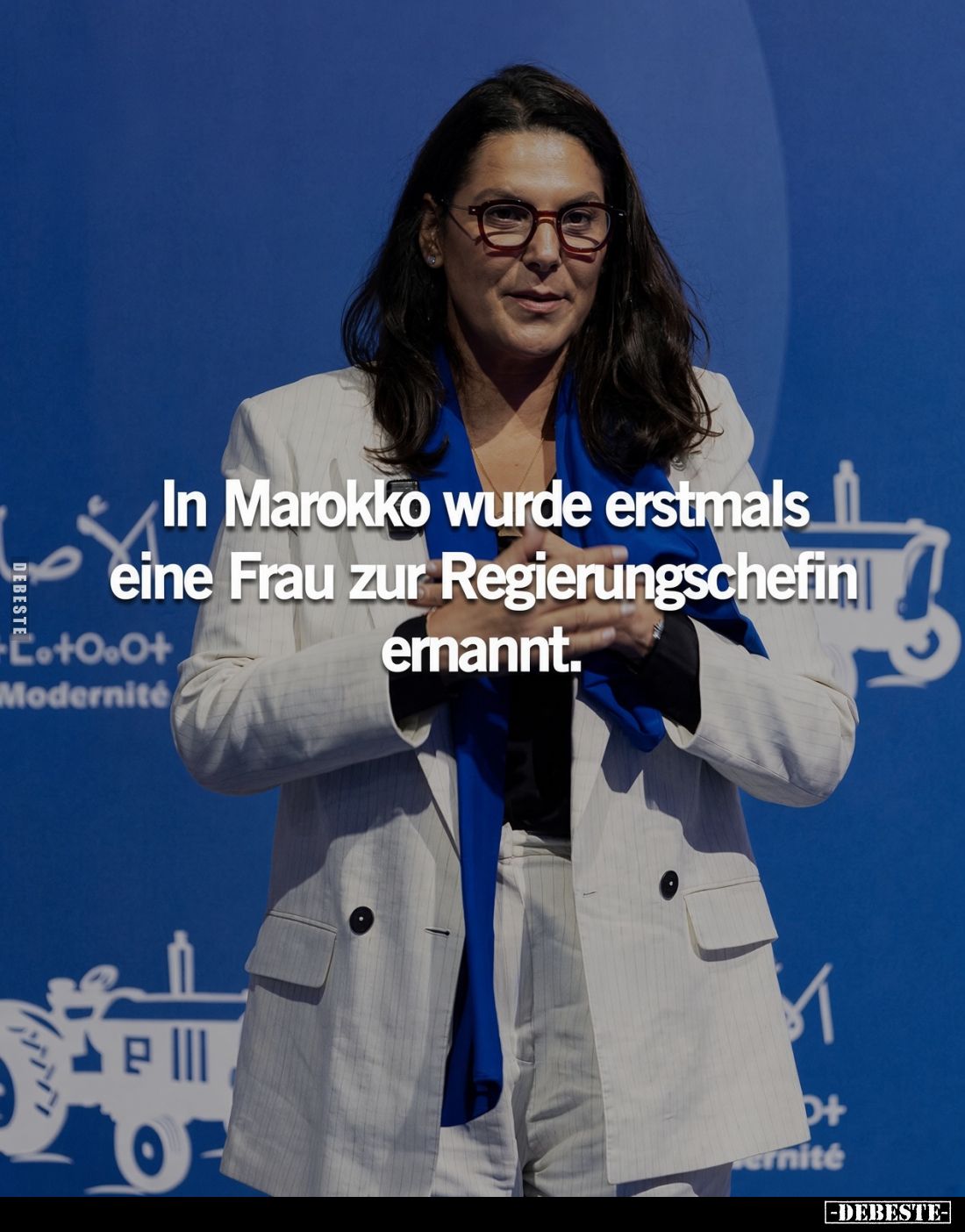 In Marokko wurde erstmals eine Frau zur Regierungschefin ernannt.