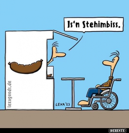 Is'n Stehimbiss... - Lustige Bilder | DEBESTE.de