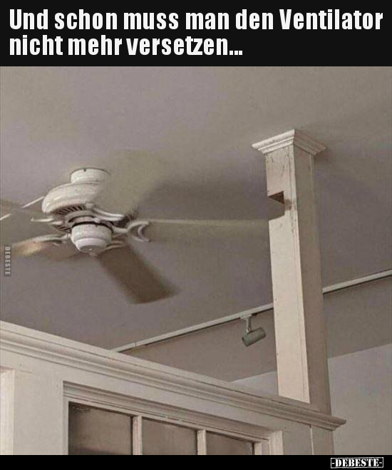 Und schon muss man den Ventilator nicht mehr.. - Lustige Bilder | DEBESTE.de