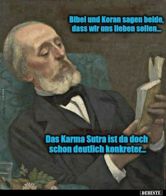 Bibel und Koran sagen belde.. - Lustige Bilder | DEBESTE.de