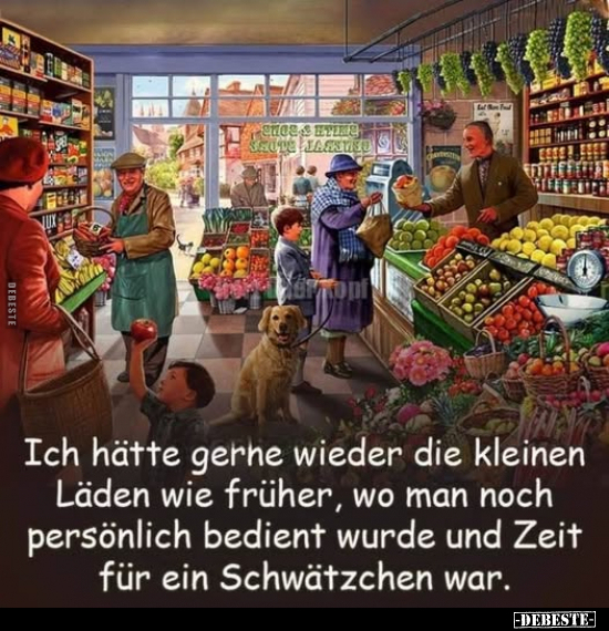 Früher, Zeit