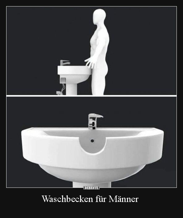 Waschbecken für Männer.. - Lustige Bilder | DEBESTE.de