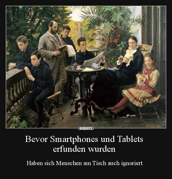 Bevor Smartphones und Tablets erfunden wurden... - Lustige Bilder | DEBESTE.de