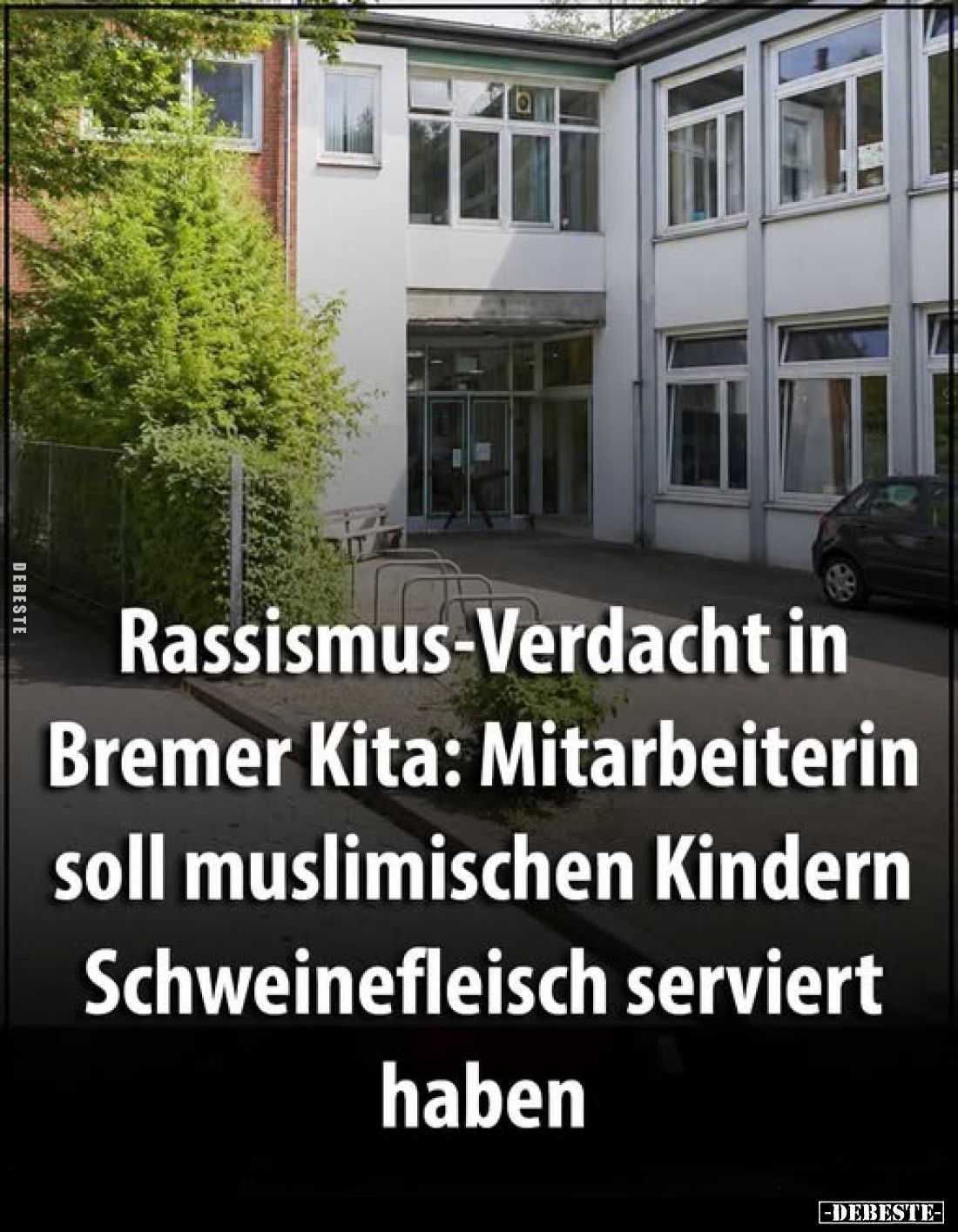 Rassismus-Verdacht in Bremer Kita: Mitarbeiterin soll muslimischen Kindern Schweinefleisch serviert haben