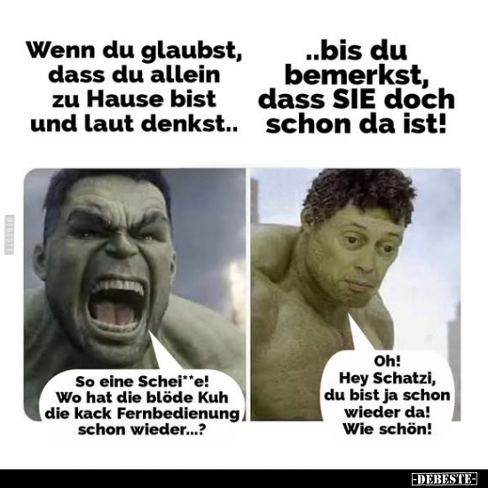 Wenn du glaubst.. - Lustige Bilder | DEBESTE.de