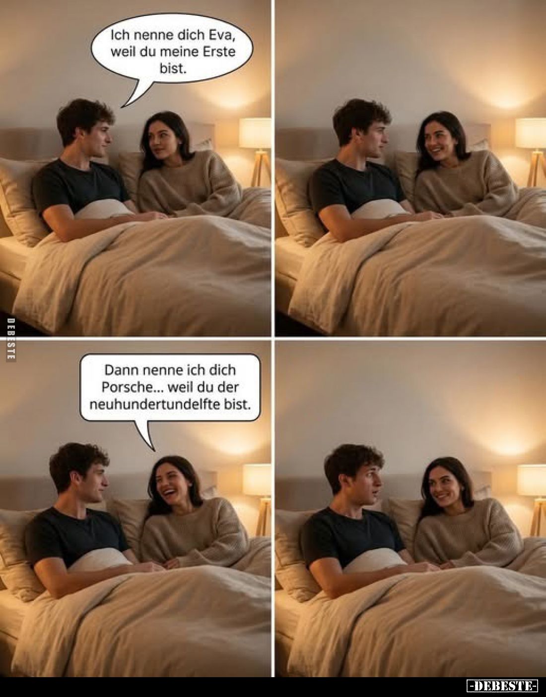 Ich nenne dich Eva, weil du meine Erste bist.. - Lustige Bilder | DEBESTE.de