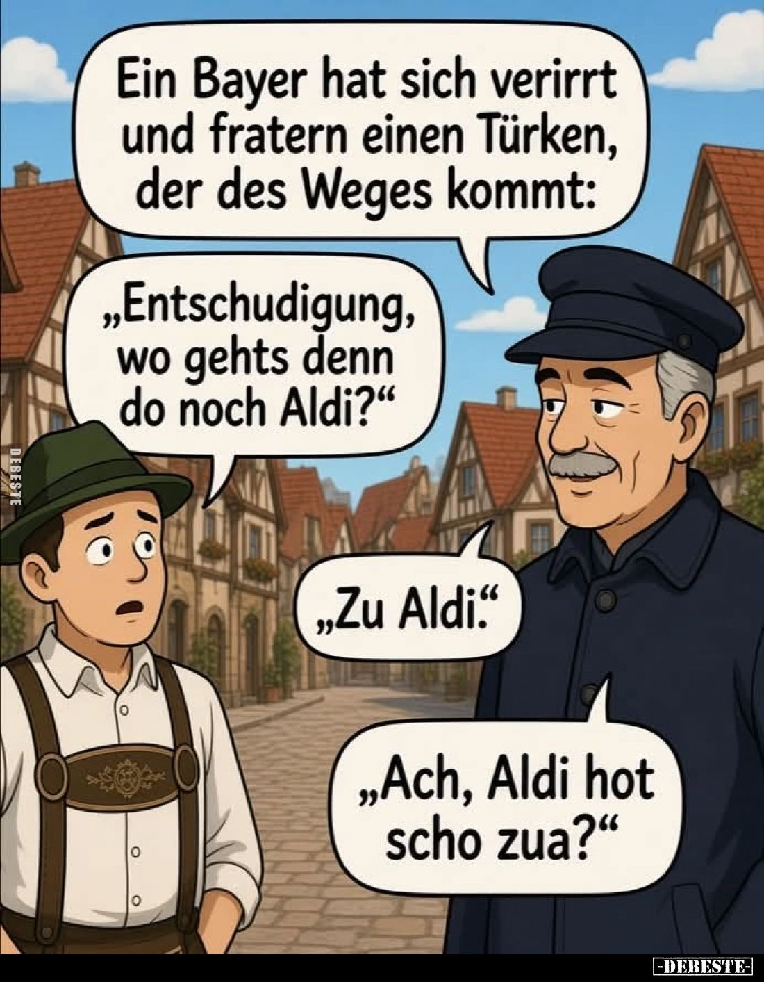 Ein Bayer hat sich verirrt und fratern einen Türken... - Lustige Bilder | DEBESTE.de