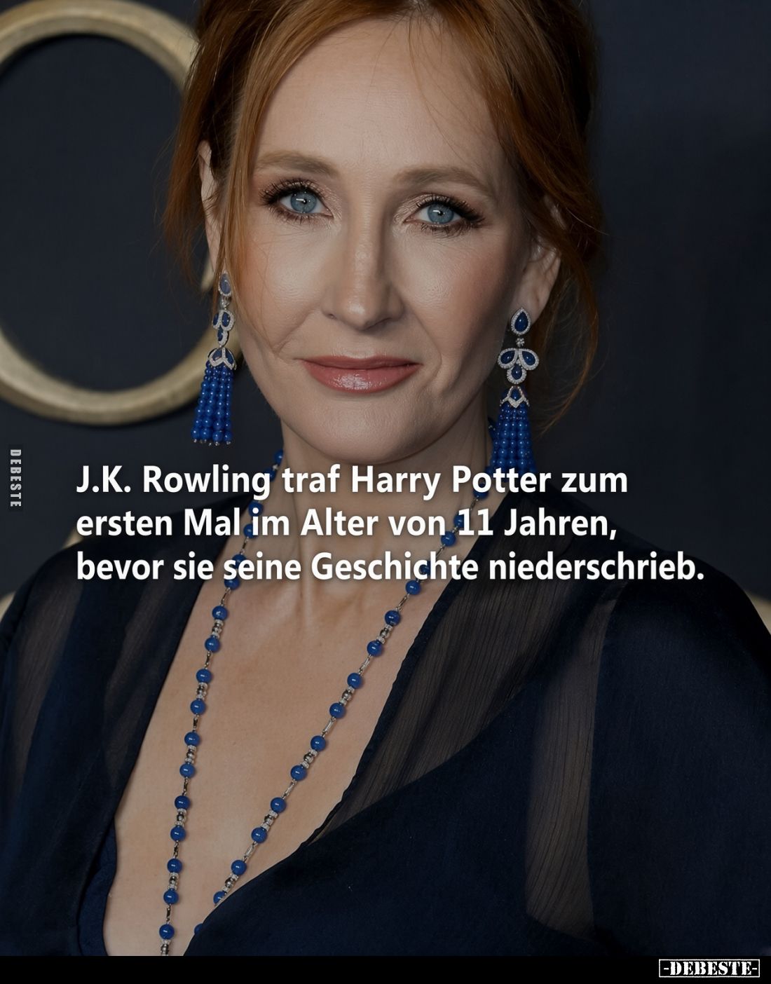 J.K. Rowling traf Harry Potter zum ersten Mal im Alter von 11 Jahren, bevor sie seine Geschichte niederschrieb.