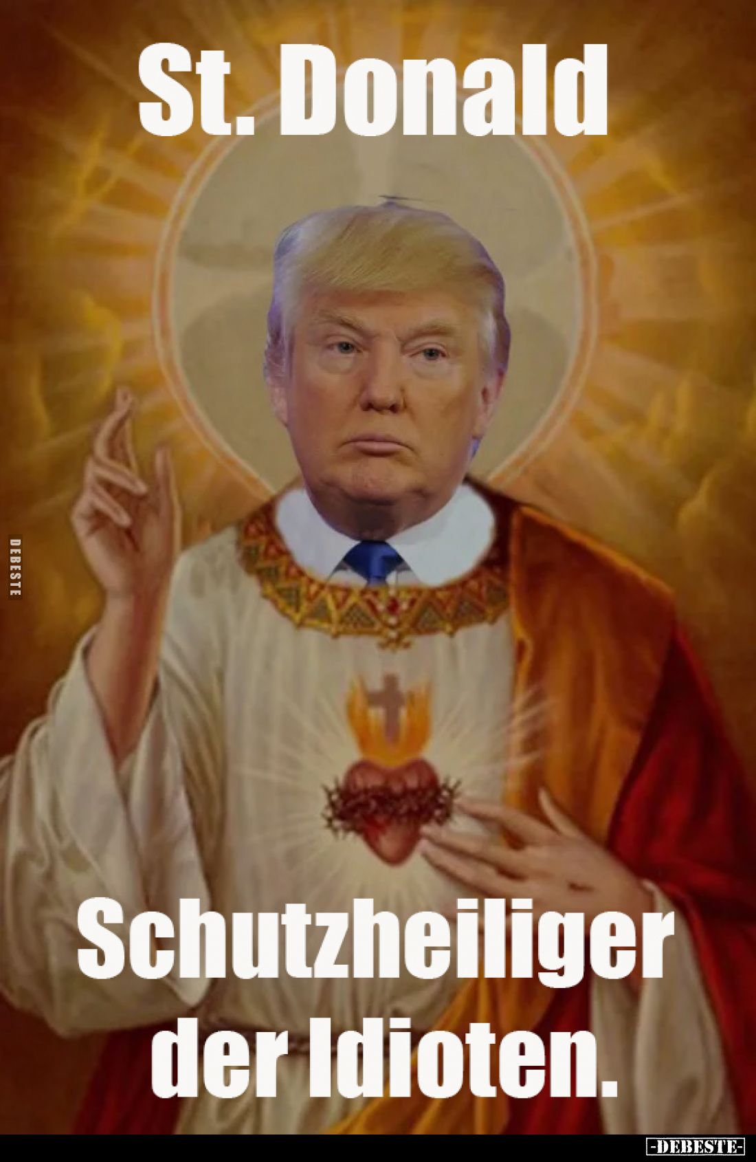 St. Donald - Schutzheiliger der Idioten... - Lustige Bilder | DEBESTE.de