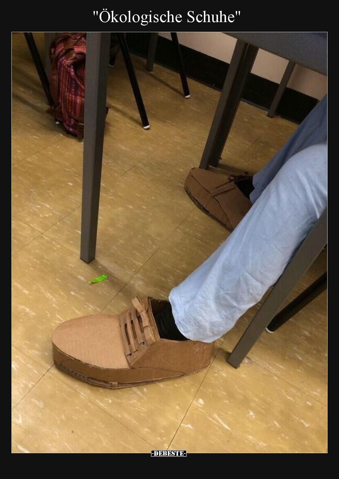 "Ökologische Schuhe".. - Lustige Bilder | DEBESTE.de