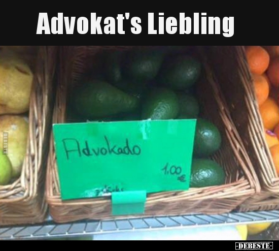 Advokat's Liebling..