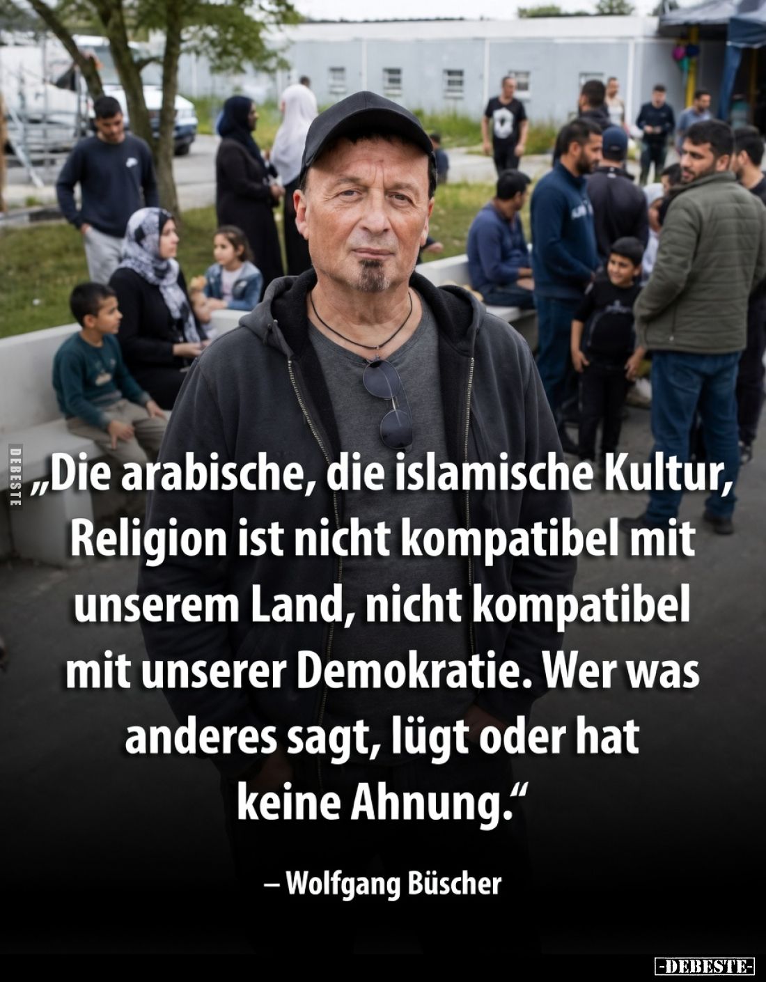 "Die arabische, die islamische Kultur, Religion ist nicht.." - Lustige Bilder | DEBESTE.de