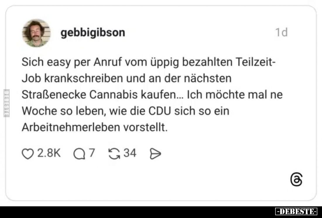 Sich easy per Anruf vom üppig bezahlten Teilzeit-Job.. - Lustige Bilder | DEBESTE.de