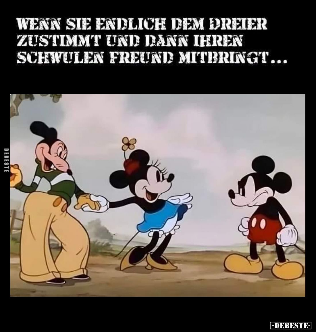 Wenn sie endlich dem Dreier zustimmt und dann ihren schwulen Freund mitbringt...