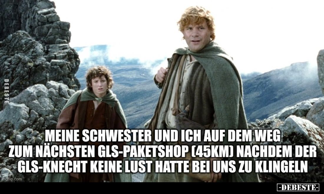 Meine Schwester und ich auf dem Weg zum nächsten GLS-Paketshop (45km) nachdem der GLS-Knecht keine Lust hatte bei uns zu klin...