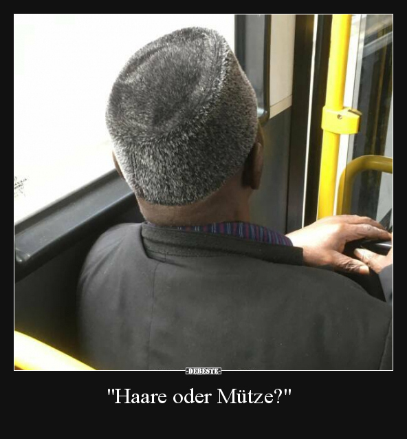 "Haare oder Mütze?".. - Lustige Bilder | DEBESTE.de