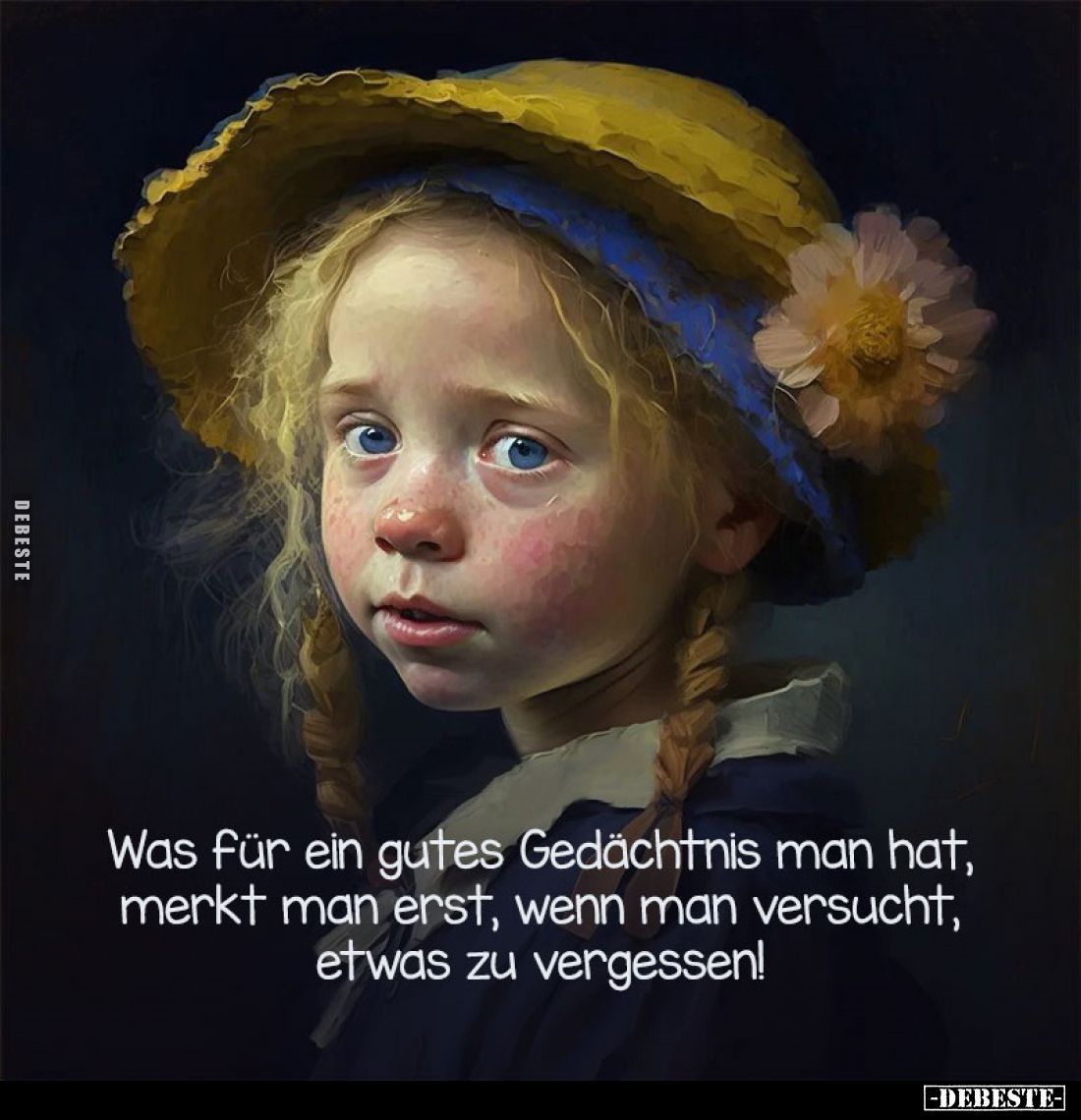 Was für ein gutes Gedächtnis man hat, merkt man erst, wenn man versucht, etwas zu vergessen!