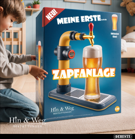 Meine erste...
Zapfanlage