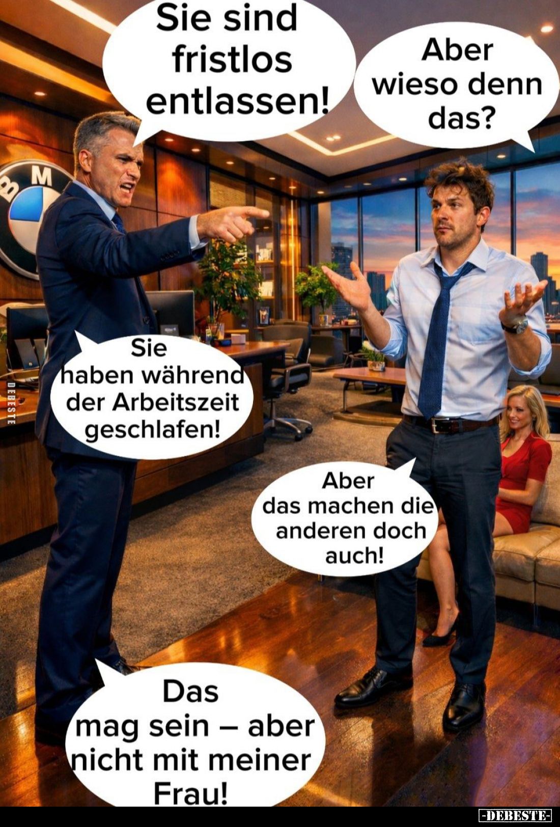 Sie sind fristlos entlassen!... - Lustige Bilder | DEBESTE.de