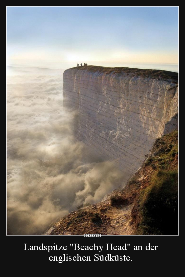 Landspitze "Beachy Head" an der englischen Südküste... - Lustige Bilder | DEBESTE.de