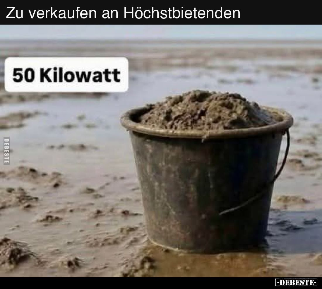 Zu verkaufen an Höchstbietenden..