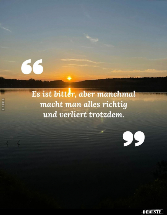 Es ist bitter.. - Lustige Bilder | DEBESTE.de