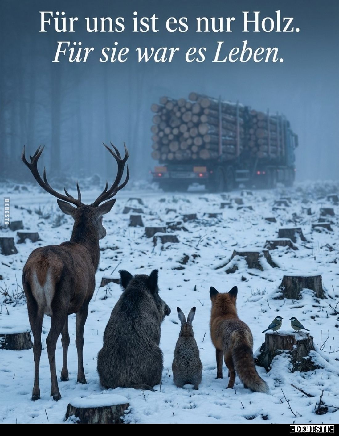 Für uns ist es nur Holz.. - Lustige Bilder | DEBESTE.de