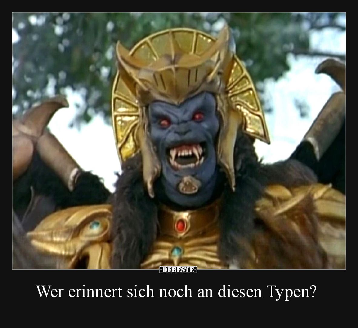 Wer erinnert sich noch an diesen Typen?