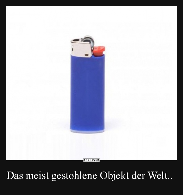 Das meist gestohlene Objekt der Welt.. - Lustige Bilder | DEBESTE.de