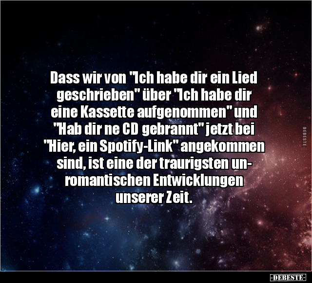 Dass wir von "Ich habe dir ein Lied geschrieben".. - Lustige Bilder | DEBESTE.de