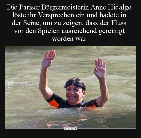 Die Pariser Bürgermeisterin Anne Hidalgo löste ihr.. - Lustige Bilder | DEBESTE.de