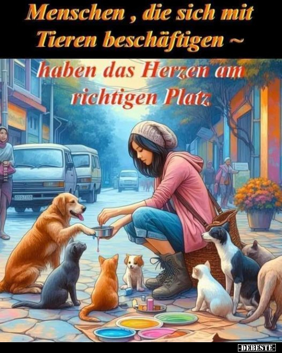 Menschen, die sich mit Tieren beschäftigen.. - Lustige Bilder | DEBESTE.de