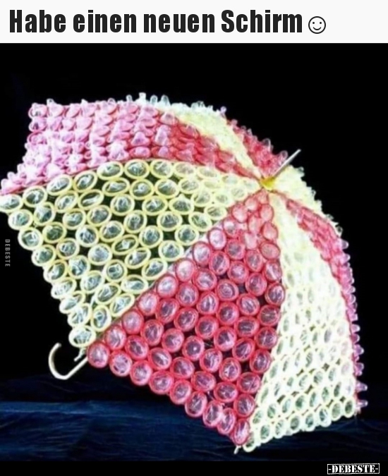Habe einen neuen Schirm☺..