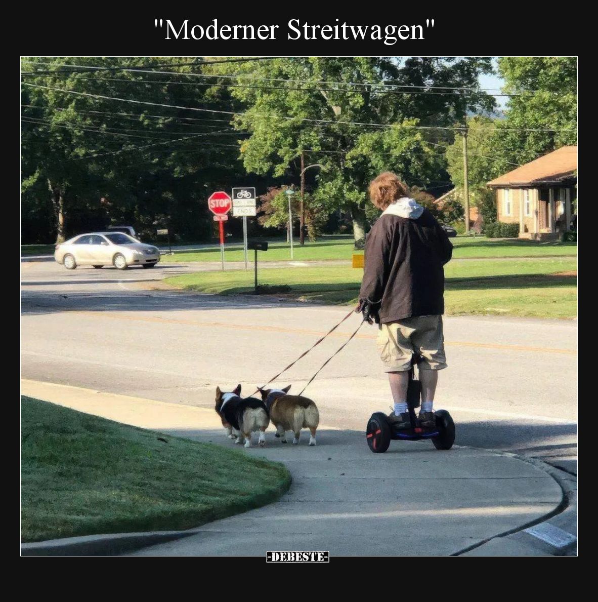 Moderner Streitwagen