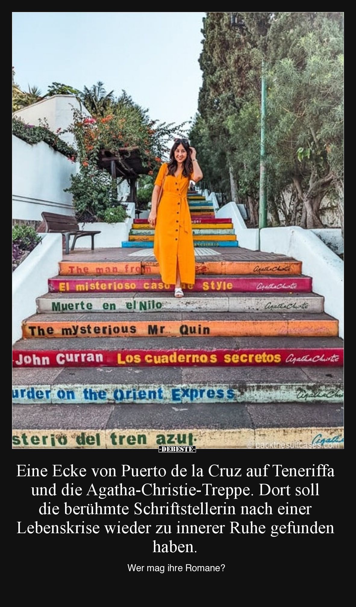 Eine Ecke von Puerto de la Cruz auf Teneriffa und die.. - Lustige Bilder | DEBESTE.de