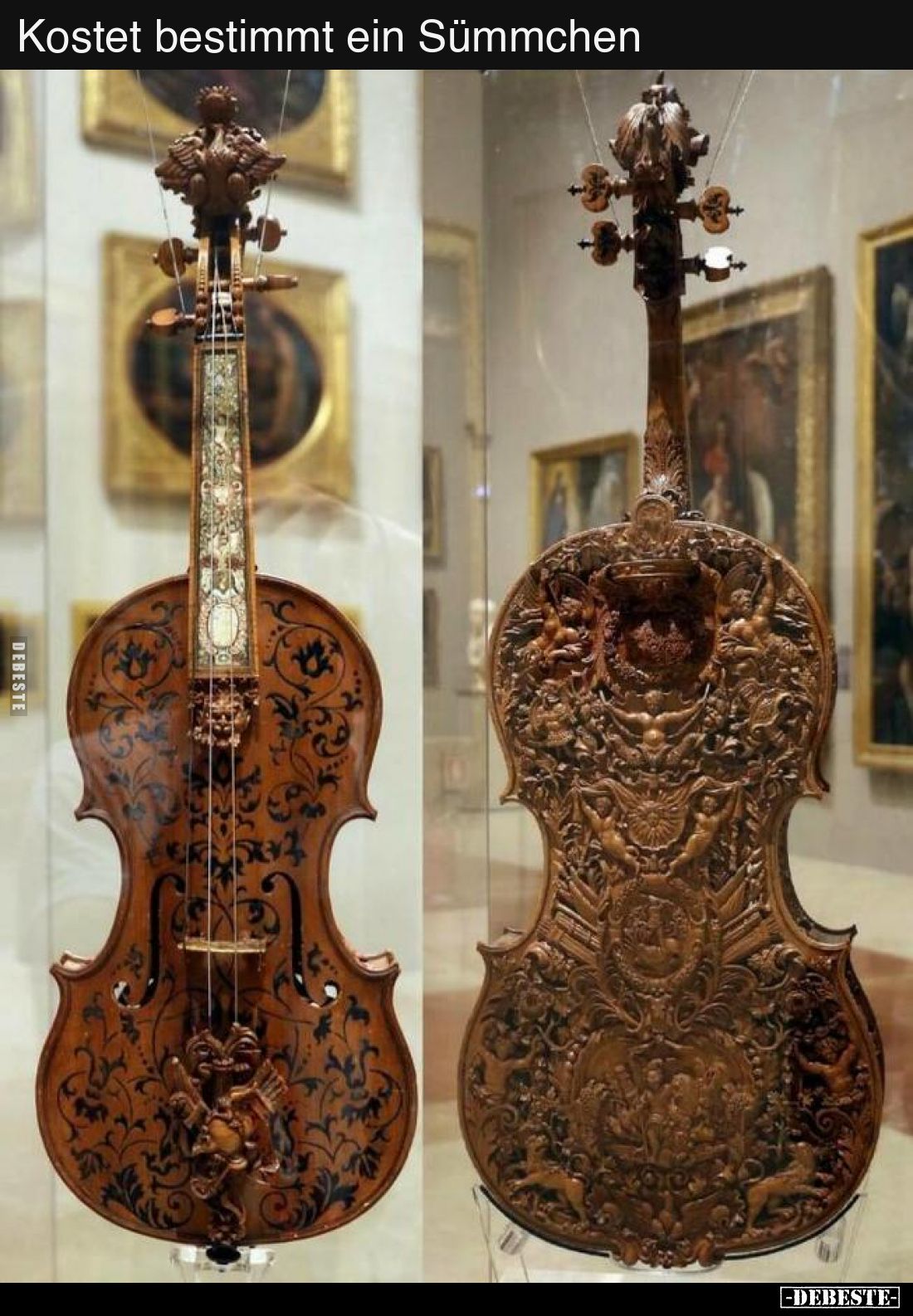 Kostet bestimmt ein Sümmchen..