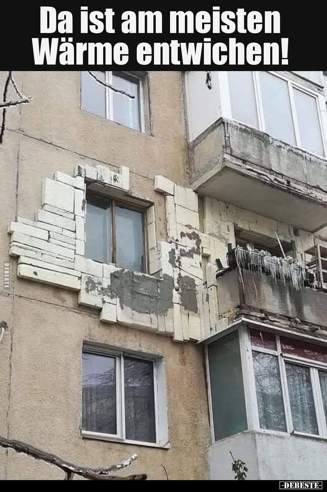 Da ist am meisten Wärme entwichen!.. - Lustige Bilder | DEBESTE.de
