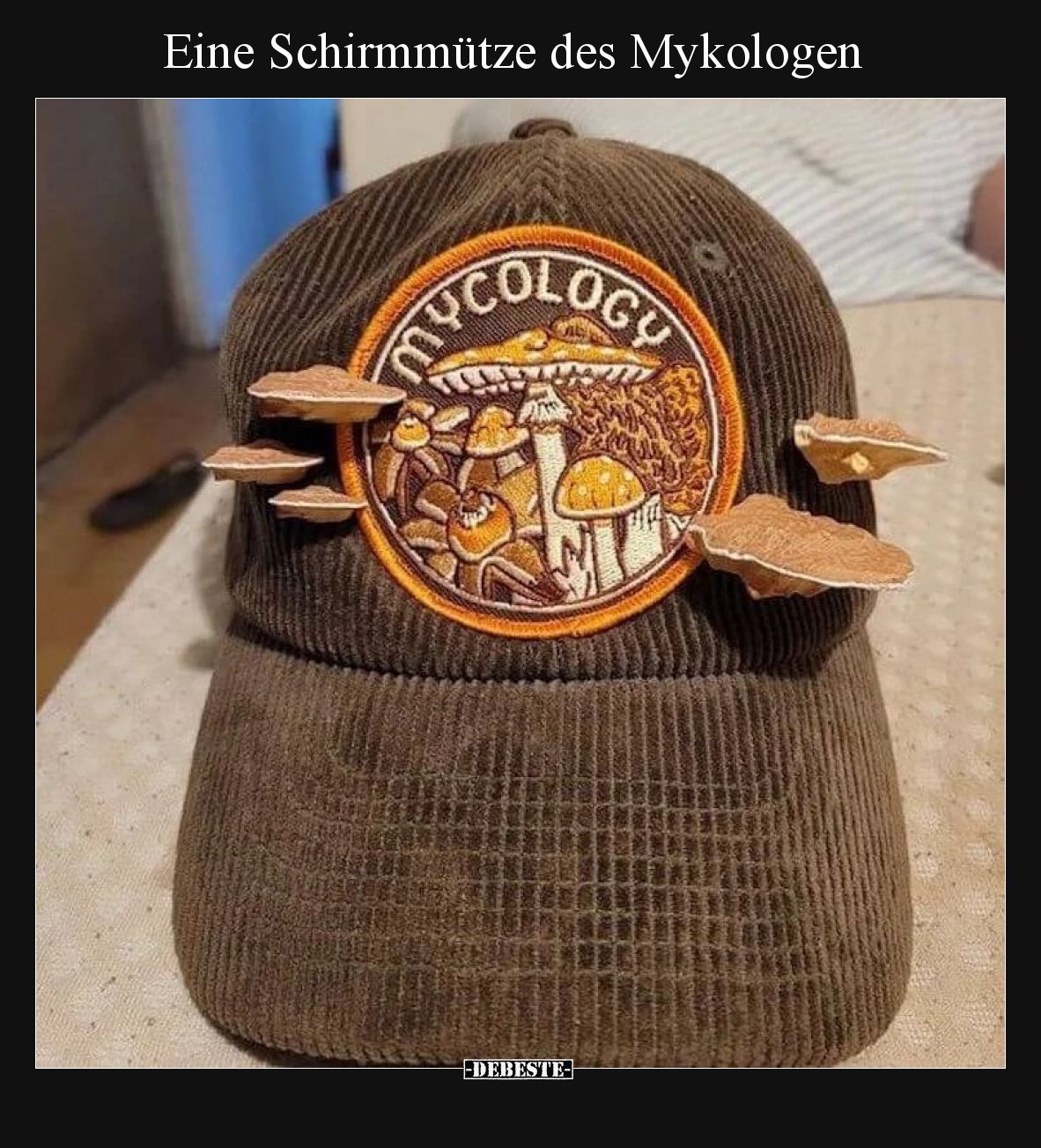 Eine Schirmmütze des Mykologen.. - Lustige Bilder | DEBESTE.de