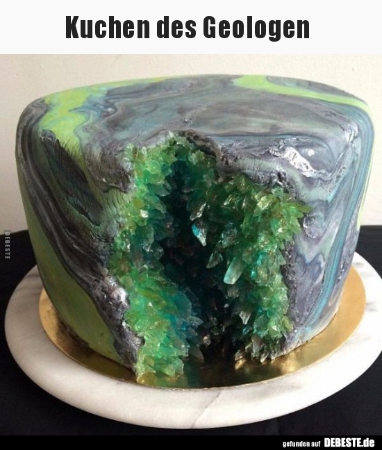 Kuchen des Geologen... - Lustige Bilder | DEBESTE.de