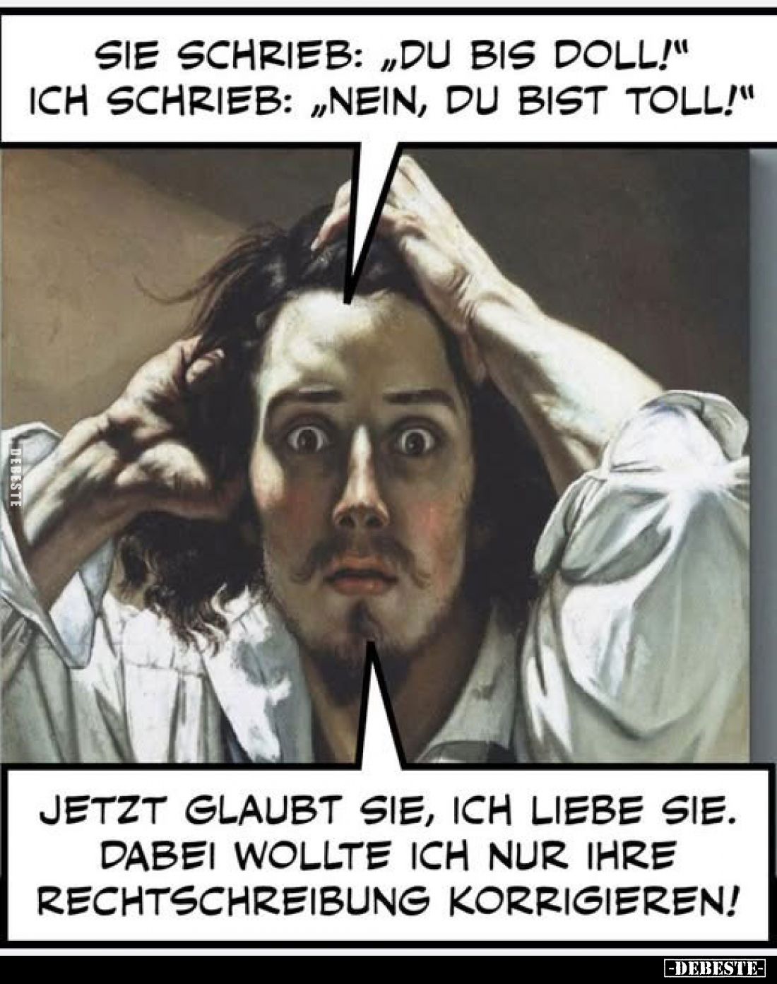 Sie schrieb: "Du bis doll!".. - Lustige Bilder | DEBESTE.de