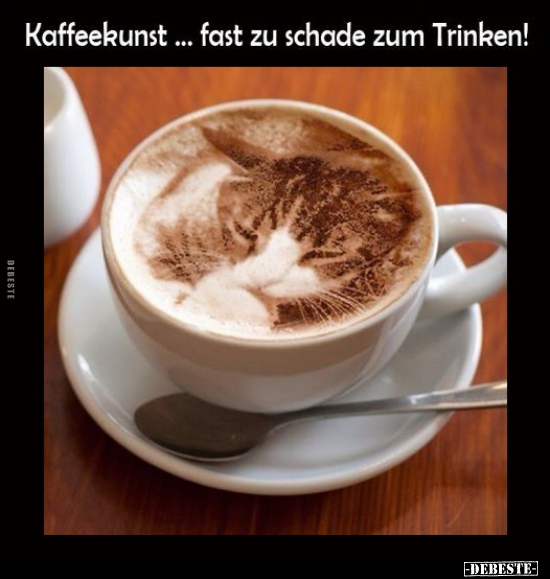 Kaffee, Affe, Trinken, Kunst