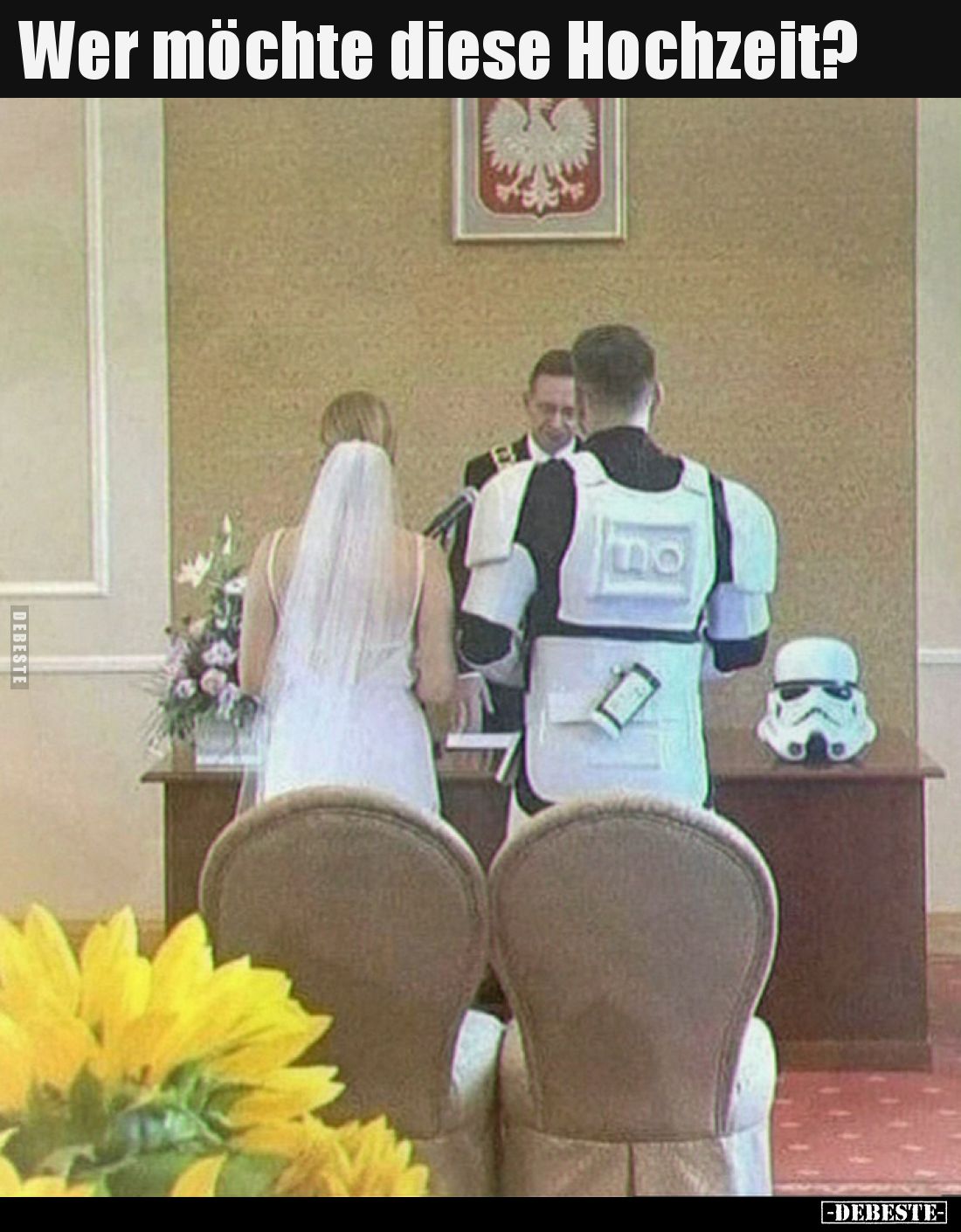 Wer möchte diese Hochzeit?.. - Lustige Bilder | DEBESTE.de