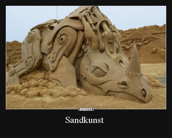 Sandkunst.. - Lustige Bilder | DEBESTE.de