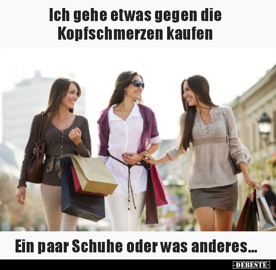 Ich gehe etwas gegen die Kopfschmerzen kaufen.. - Lustige Bilder | DEBESTE.de