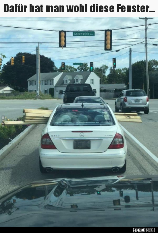 Dafür hat man wohl diese Fenster...