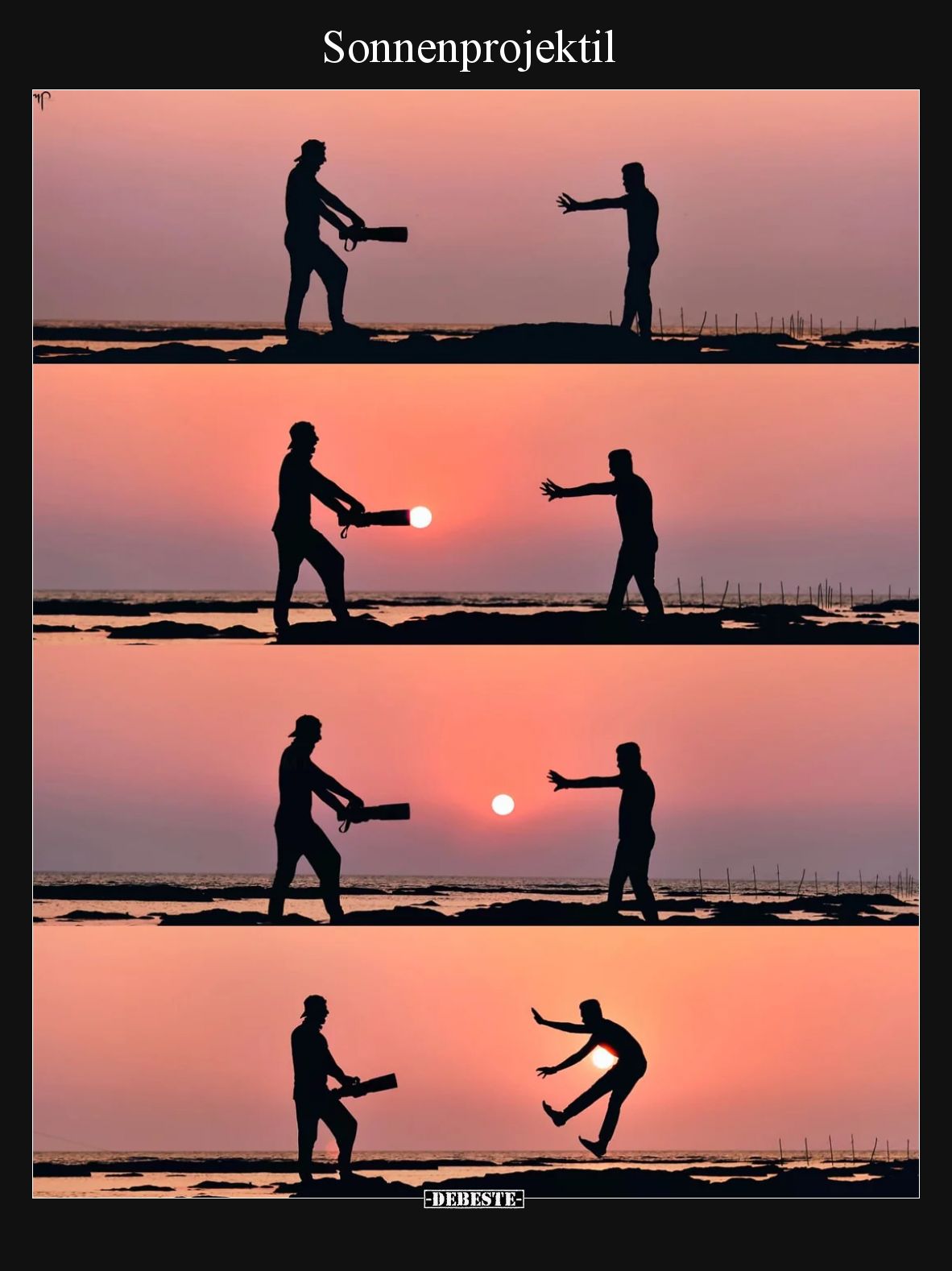 Sonnenprojektil