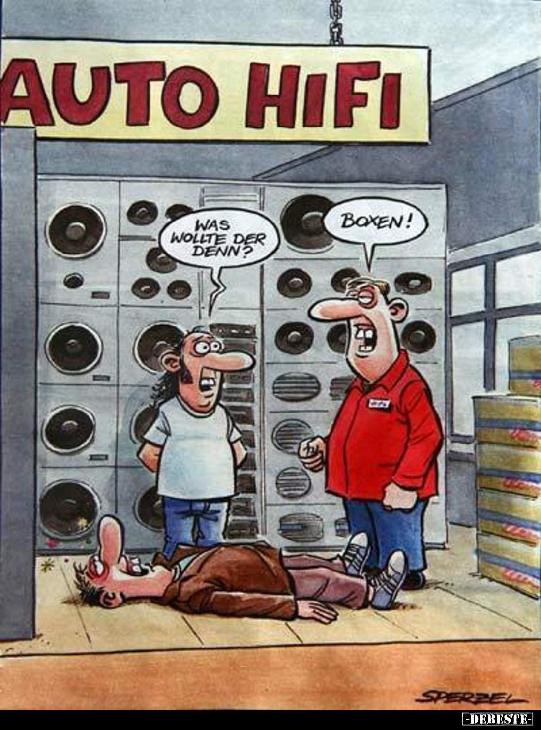Was wollte der denn? Boxen!.. - Lustige Bilder | DEBESTE.de