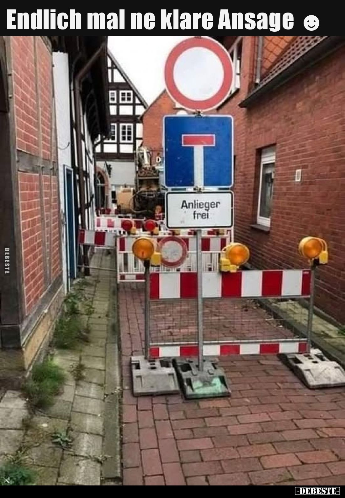 Endlich mal ne klare Ansage.