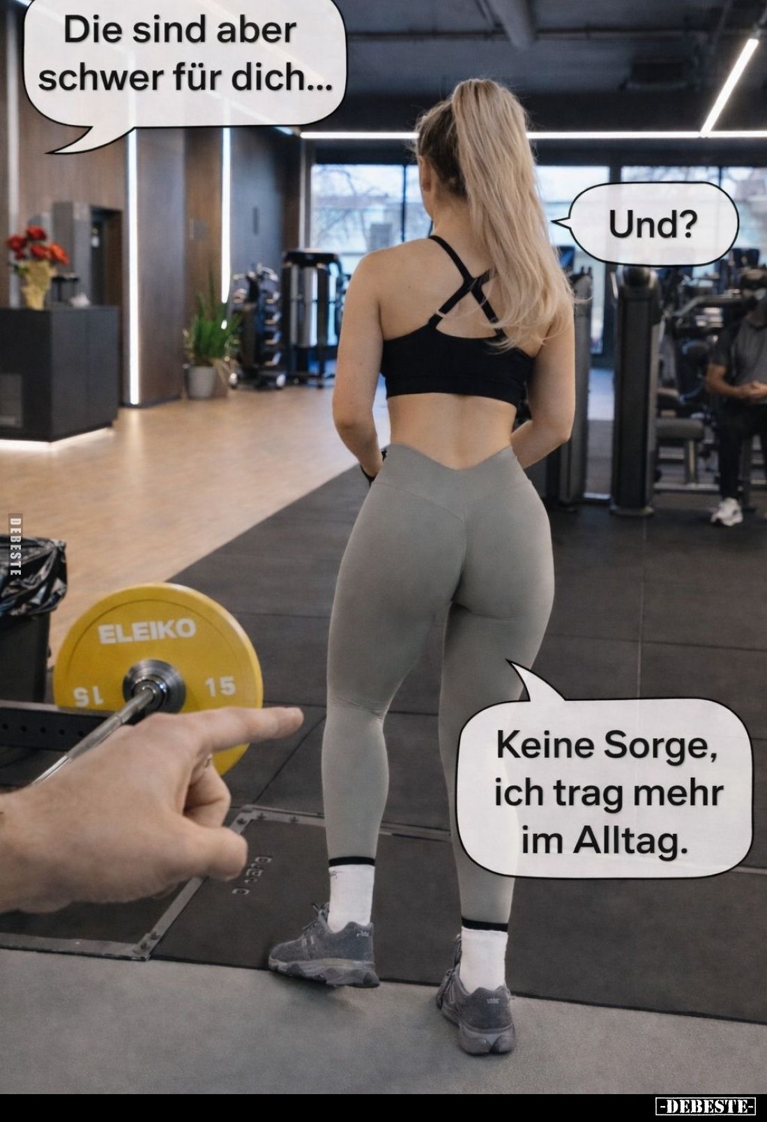 Die sind aber schwer für dich... - Lustige Bilder | DEBESTE.de